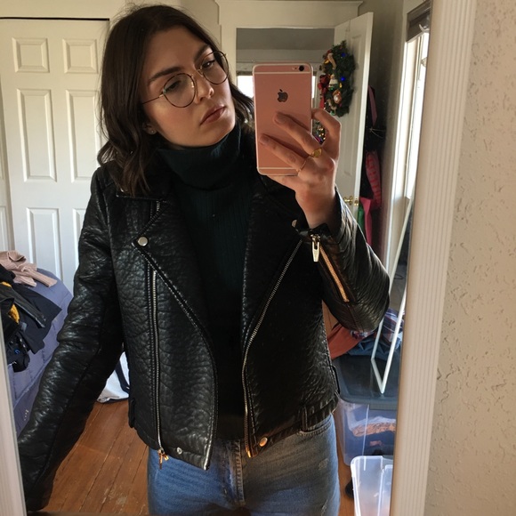Forever 21 Faux Leather Jacket - Picture 2 of 7
